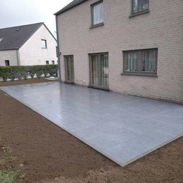 Réalisation - Pavage-terrasse